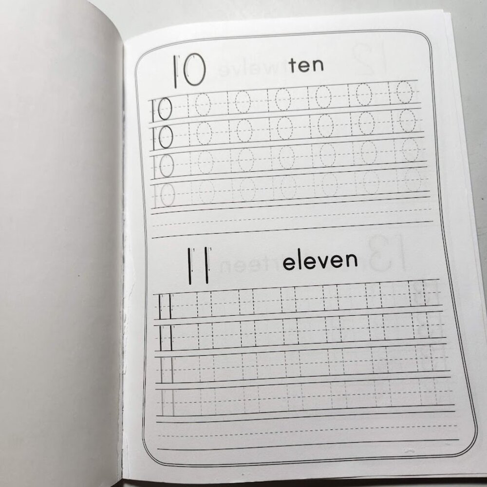 Tracing Numbers 1-100 For Kindergarten Workbook Activity Book Paperback Practice - Picture 10 of 12